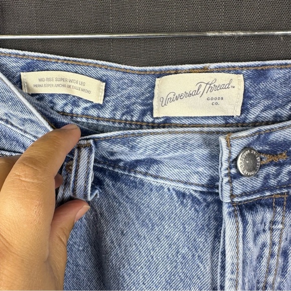 Universal Thread | Light Blue extra Wide Leg Pants - Picture 3 of 9